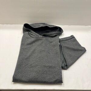 Metropolitan view made in Italy hoodie pull over gray shirt size M